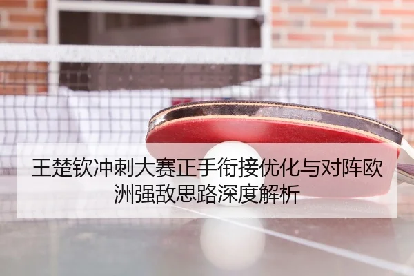 王楚钦冲刺大赛正手衔接优化与对阵欧洲强敌思路深度解析